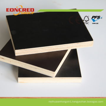 Brown and Black Color Concrete Formwork Plywood